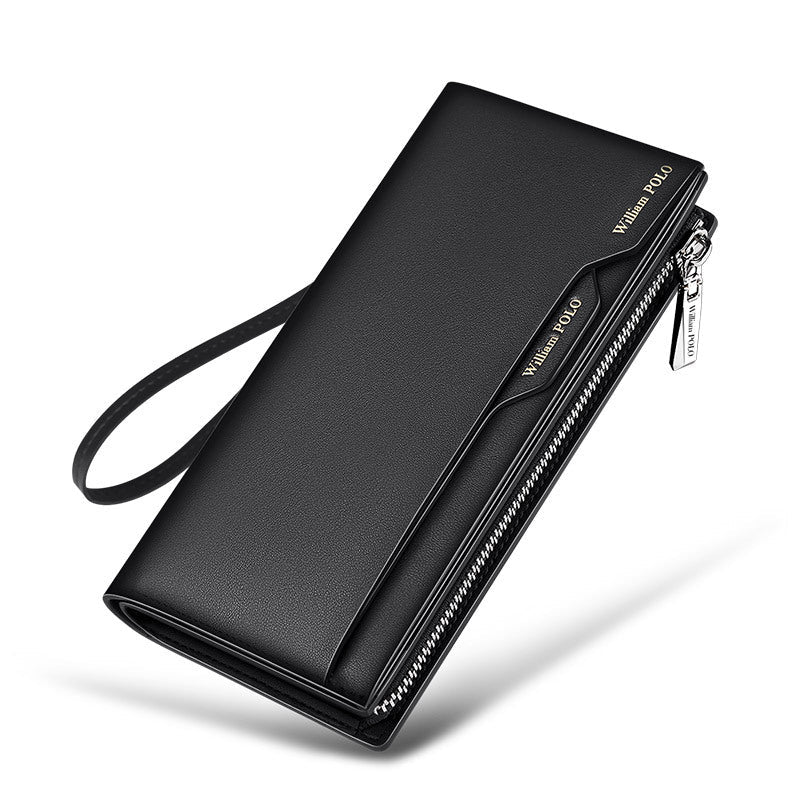Men's Emperor Paul Long Genuine Leather Business Men's Wallets