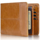 Men's First Layer Short Carbon Fiber Cowhide Men's Wallets