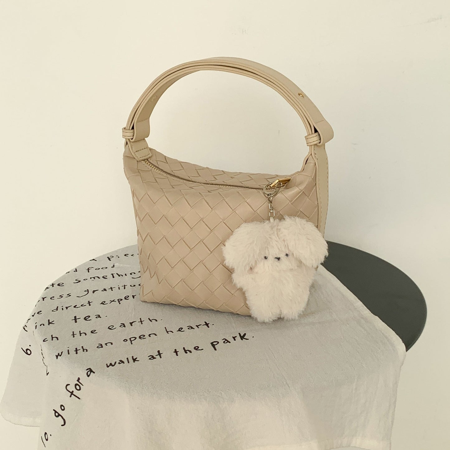 Women's Style Korean Fashion High-grade Leather Handbags