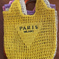 Round Goddess Underarm Handmade Straw Bearded Armpit Bags