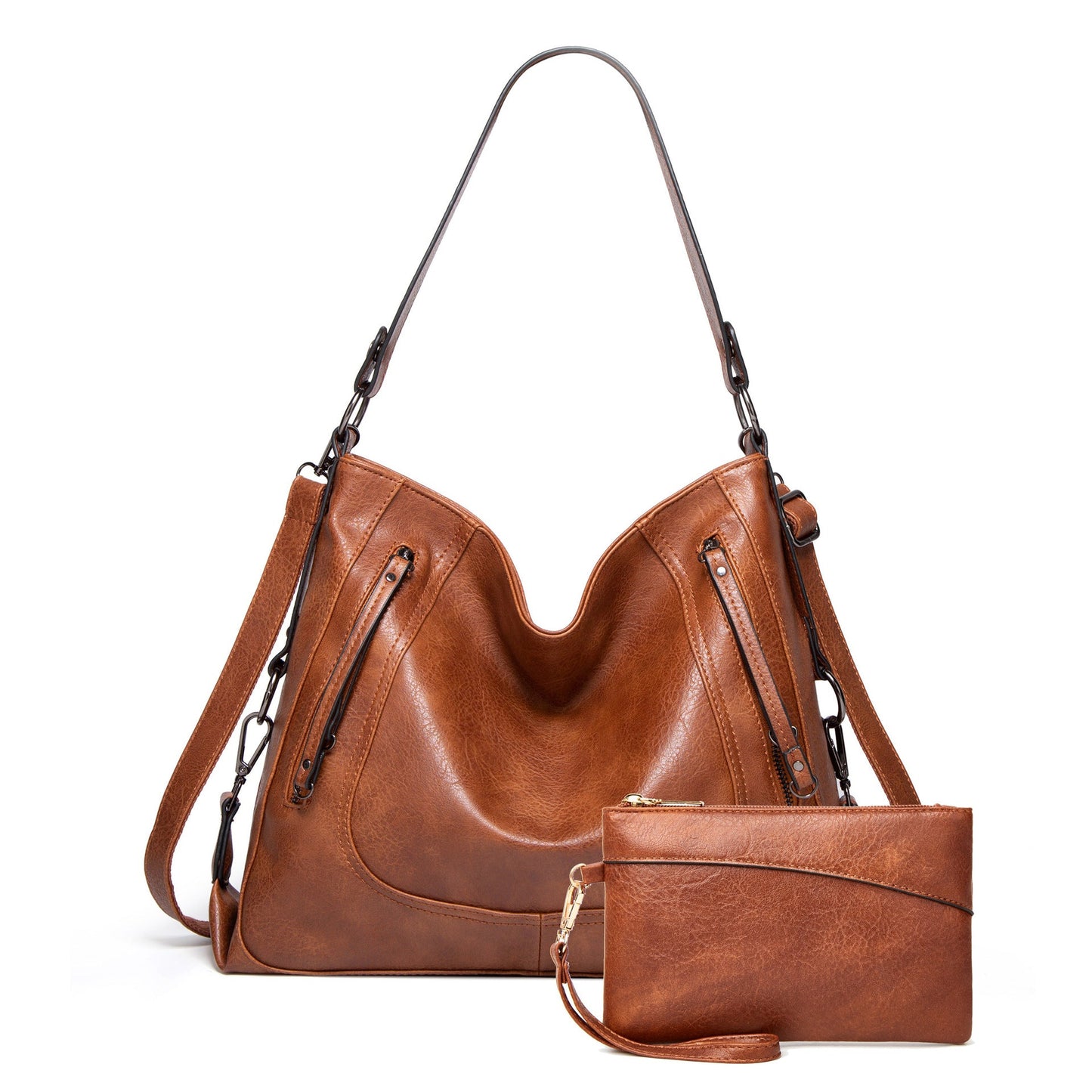 Women's Fashion Large Capacity Totes Retro Big Handbags