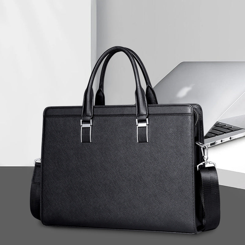 Men's Aiden Leather For Cow Computer Business Men's Handbags