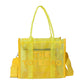 Women's Today Popular Jelly Color Mesh Transparent Bags