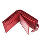 Women's Leather Short Multiple Slots Handmade Large Coin Purses