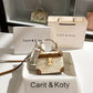 Chinese Embroidery Box High Sense Contrast Small Square Bags
