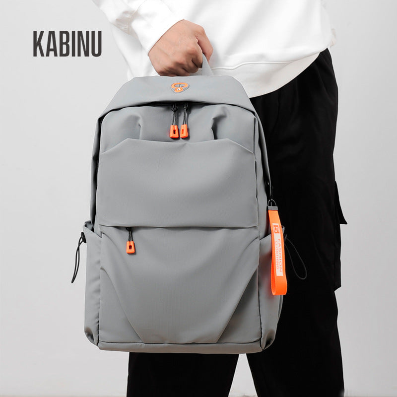 Simple Solid Color Business Commute Computer Backpacks