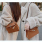 Women's Fantasy Purple Dancing Leather Kelly Bubble Shoulder Bags