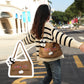 Women's Korean Style Corduroy Canvas Retro Fashion Armpit Bags