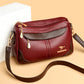 Women's Beautiful Unique Stitching Soft Leather Crossbody Bags