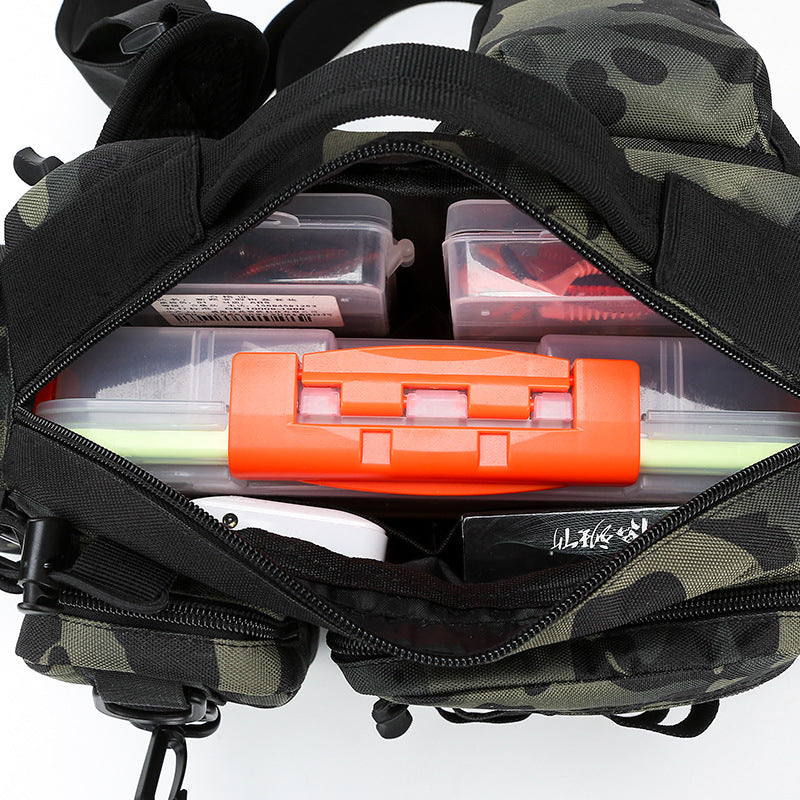 Men's Lure Large Fishing Single Capacity Storage Tactical Bags