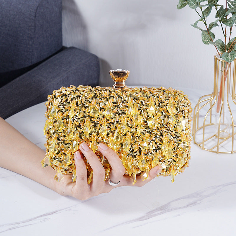 Women's Embroidered Beaded Sequined For Fashion Banquet Evening Bags