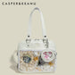 Large Capacity Daily Portable Cartoon Transparent Shoulder Bags