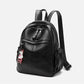 Women's Cattle Leather Trendy Genuine Large Capacity Backpacks