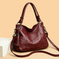Women's Large Polyester Retro Fashion Stitching Tassel Shoulder Bags