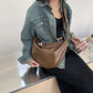 Women's Dong Texture Western Style Wide Strap Large Crossbody Bags