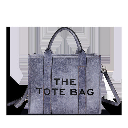 Women's Gradient Color Trendy Fashion Large Capacity Tote Bags
