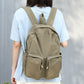 Women's Artistic Canvas Preppy Style Nylon Fashion Backpacks