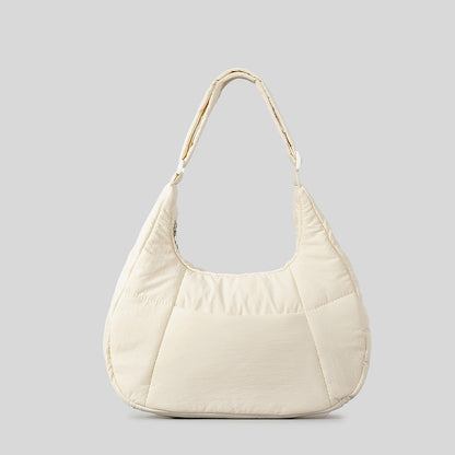 Women's Nylon Large Capacity Trendy Down Fashion Shoulder Bags