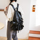 Korean Fashion Pleated Personality Large Capacity Backpacks