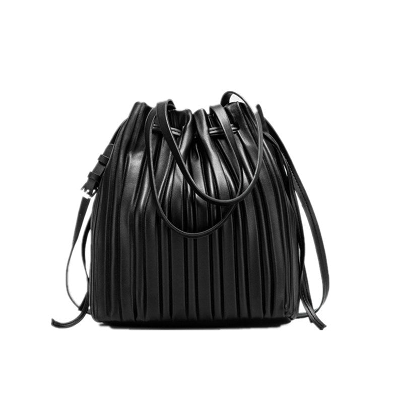 Women's Korean Niche Design Large Capacity Texture Bags