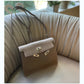 Women's Fantasy Purple Dancing Leather Kelly Bubble Shoulder Bags