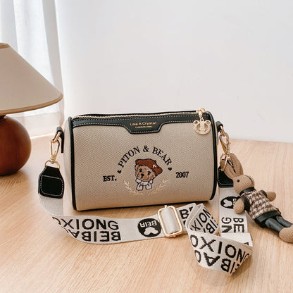 Women's Source City Simple Stylish Commuter Retro Crossbody Bags