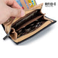 Men's Short Business First Layer Cowhide Retro Card Holder