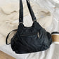 Women's Retro Fashion Multipurpose Simple Washed Soft Shoulder Bags