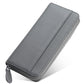Women's & Men's & Genuine Leather Credit Long Clutch Purses