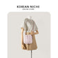 Pleated Texture Korean Niche Design Candy Bucket Bags