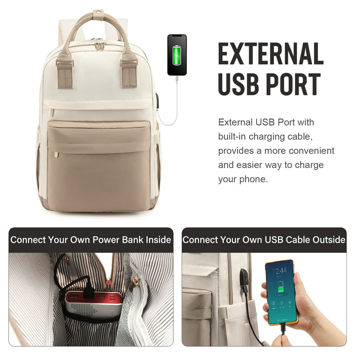 Women's Beautiful Fashion Large Capacity Portable Backpacks