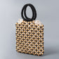 Women's Wooden Bead Hand-woven Commuter Design Summer Bags