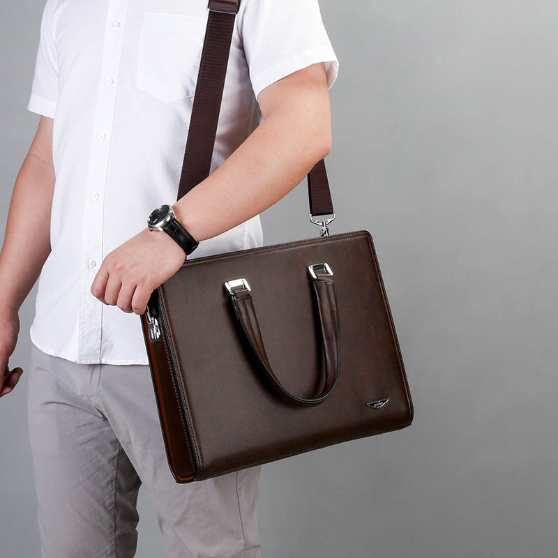 Men's Business Single Trendy Password Computer Official Men's Briefcases