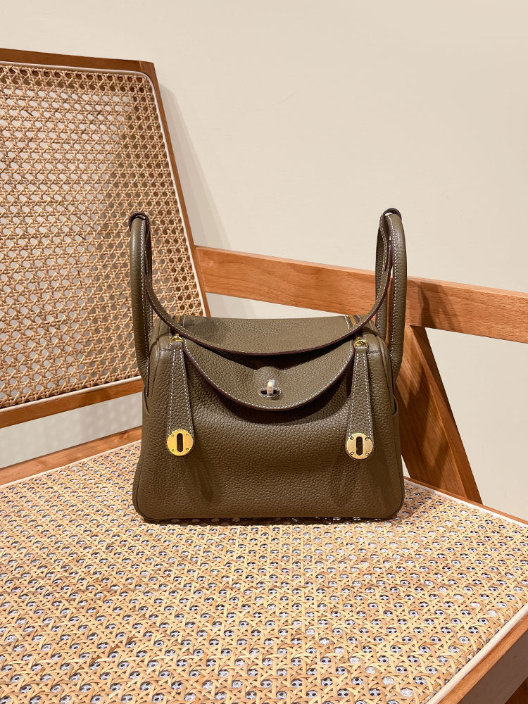 Large Capacity Underarm Lindy Doctor Leather Crossbody Bags