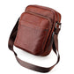 Men's Layer Cowhide Leather Daily Simple Trendy Lightweight Men's Messenger Bags