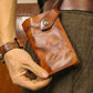 Men's Classy Long Handmade Wrinkle Style Men's Wallets