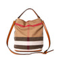 Women's Your From Canvas Plaid Portable Handbags