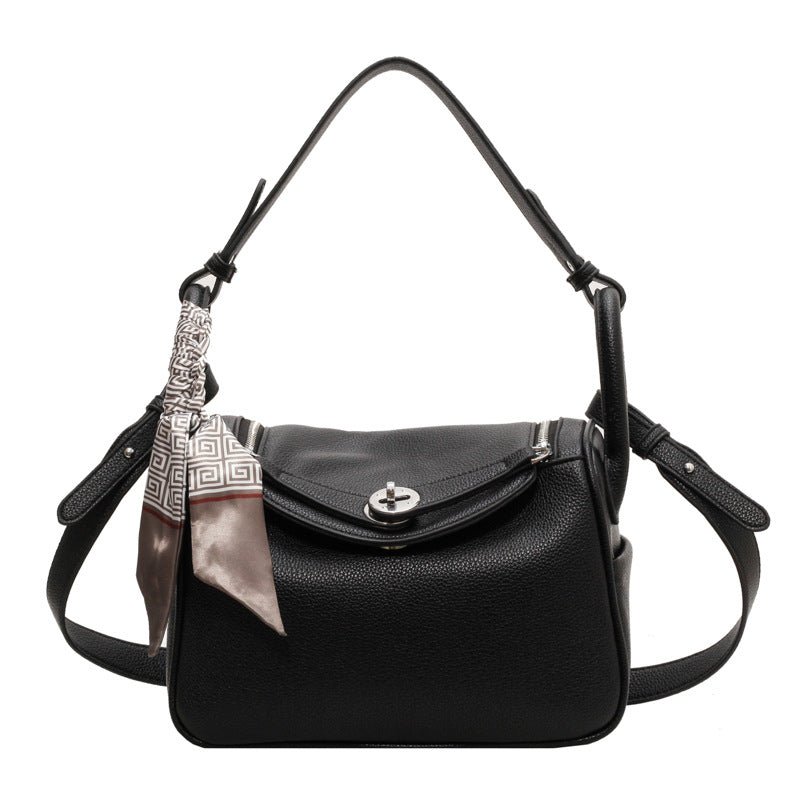Women's Large Capacity Lindy High-grade Versatile Silk Crossbody Bags