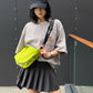 Women's & Men's & Simple Letter Oxford Cloth Large Crossbody Bags