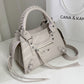 Women's Fashion Retro High Sense Black Commuter Crossbody Bags