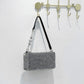 Women's Full Diamond Hot Rhinestone King Dinner Shoulder Bags