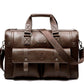 Men's High-grade British Retro Leather Computer Business Bags