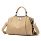 Women's Stylish Double Compartment Zipper Design Large Small Square Bags