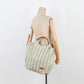 Women's Korean Style Artistic Simple Striped Canvas Handbags