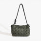 Women's High Quality Rhombus Geometric Underarm Drawstring Bags
