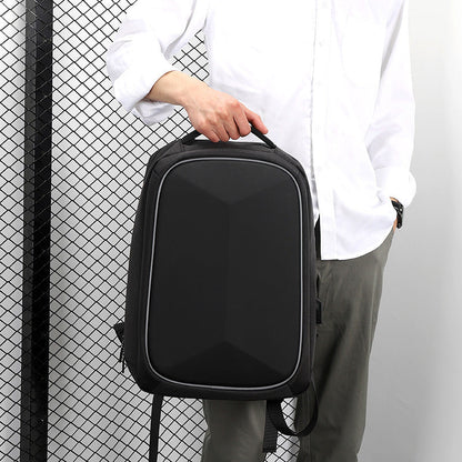 Men's Business Waterproof Computer Hard Shell Fashion Backpacks
