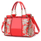Women's Commuter Shaping Fashion Bright Leather Handbags
