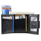 Men's Crazy Horse Leather Automatic Carbon Fiber Card Holder