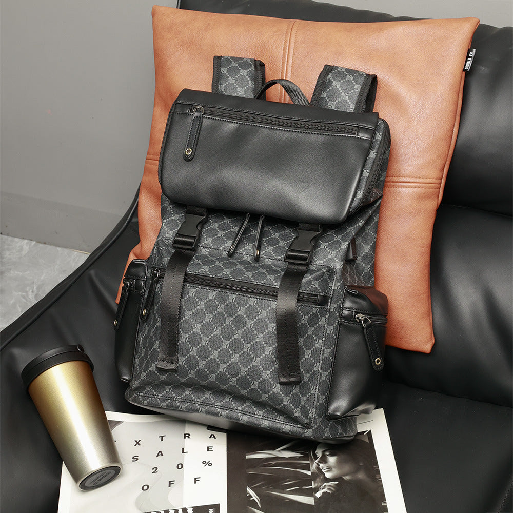 Men's Korean Style Fashion College Commuter Computer Backpacks