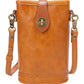 Mobile Exclusive Store Vegetable Tanned Oil Wax Phone Bags